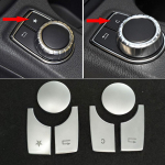Konsooli multimeediuminupu l&uuml;liti nupu kaane kleebis Mercedes Benz AB klassi CLA GLA W176 W246 C117 W117 X156 jaoks Style B