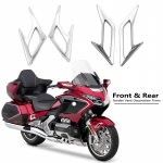 GL1800 Kroomitud Esiosa & Tagumine Poritiiva Tuulutusava Kaunistusliistud Honda Goldwing GL1800 Goldwing 1800 GL 1800 2018- Mootorrattale Front