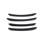 jaoks Chevrolet Corvette C7 2014- ABS must auto rataste kulmude poritiib Kulmude kaitse trimmi kleebis auto must