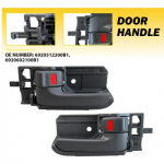 2pcs Interior ide Door Handle Rear Front For 2003-2008 Toyota Corolla Matrix