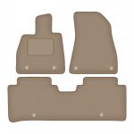 Dywaniki samochodowe welurowe do: Byd Seal sedan (2023-) beżowe