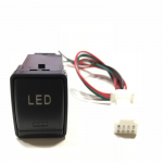 Kaamera salvestaja monitor LED udutulede radari parkimisandur Tagaluugi pagasiruumi l&uuml;liti nupp koos juhtmega Nissan Serena Venucia jaoks Rear Fog Light