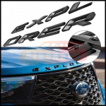 Front Grill Hood ert Raised thicken Letter Emblem For Explorer -2025 Trim matt must v&auml;rv