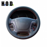 Auto roolikatte Hyundai Santa Fe 2006 2007 2008 2009 2010 2011 2012 jaoks K&auml;sitsi &otilde;mmeldud White Thread