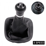 VW Passat B5 B5.5 B6 1997-2005 5/6-k&auml;iguline k&auml;igukangi nupp K&auml;igukangi kang K&auml;igukangi hoob Kate K&auml;igukangi kate Auto stiil Black 5 Speed