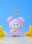 BT21 Mini Minini Vihmase P&auml;eva Pehme M&auml;nguasja V&otilde;tmehoidja (V&auml;rviline vihmavari Ver.) CHIMMY