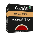 Girnar Assamitee &Uuml;he P&auml;ritoluga Musta Tee Kotikesed Rikka Aroomi ja Loodusliku Maitsega Individuaalselt Fooliumisse Pakitud 10 tk