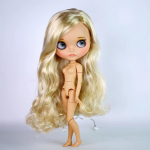 ICY DBS Blyth Nukk P&auml;evitusnahk Matt N&auml;gu L&auml;ikiv N&auml;gu Poutivad Huuled 30CM BJD 19 Liigendiga Keha Nukk DIY Meik Kost&uuml;&uuml;m Nukk Kingitus M&auml;nguasi Only doll-no 9 hands beige