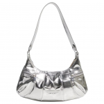 Adidas Originals Trefoil Logo PU T&otilde;mblukuga K&auml;e- ja &Otilde;lakott Naistele H&otilde;bedane KC2771 Silver