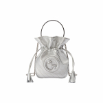 Gucci Blondie Eemaldatava Keti ja T&otilde;mblukuga Nahast &Auml;mbrimudeli Mini Kotid Naistele H&otilde;bedane 760313-AACT3-8106 Basic Set (Bag+Dust Bag)