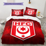 Hallescher FC Muster Voodipesu, Tekikomplekt Tekikate Padjap&uuml;&uuml;r Kodu S&uuml;nnip&auml;evakingitus (1 * tekikott + 2 * padjap&uuml;&uuml;ri, ilma s&uuml;damikuta) 135x200cm