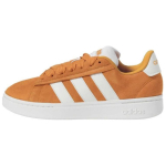 Adidas GRAND COURT ALPHA Slip Resistant Abrasion Resistant Low top Skateboard Shoes Men's Yellow IH3844 45⅓ white