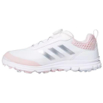 Adidas Cushioning Slip Resistant Low top Golf Shoes Women's White Pink ID8607 38
