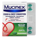 Mucinex, k&ouml;ha ja pigistustunne rinnus, kohese vabanemisega, vedel geel, 16 tabletti