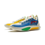 Li Ning JB3 Kate Anti Rollover Madal top Korvpallijalatsid Meeste Valge Sinine Punane ABAU107-27 43.5