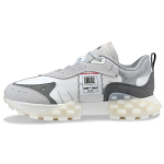 Li Ning Trendy Cushioning Slip Resistant Abrasion Resistant Low top Sports Casual Shoes Women's Antarctic Gray AZGS034-2 37