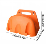 1 tk Seinale kinnitatav aia kastmisvoolik torude riputus plastikust rack kraani kastmisvooliku korraldaja hoiustamishoidik toru m&auml;hisraam