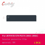 For Jetour X70 PLUS - Car Interior Center console Transparent TPU Protective film Anti-scratc Repair film Accessories GPS navigation