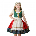 Laste Riided Pastoraalne T&uuml;drukud Talu Oktoberfest Dirndl Kleit 120