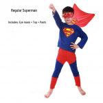 Laste Halloweeni kost&uuml;&uuml;mikomplekt: &Auml;mblikmees, Batman, Superman Mantlid ja Pikkade Varrukatega Kost&uuml;&uuml;mid Rollim&auml;ngudeks ja Pidudeks Small