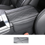 Mercedes Benz C CLE GLC klassi W206 X254 keskmise k&auml;etoe karp konsoolikarp panipaigukarp nahkkatte kate sisekujunduse tarvikud For C 2022-2025 gray