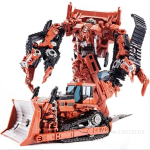 AOYI 8 &Uuml;HEKS 1 &Uuml;legabariidiline Devastator Transformatsioon K&otilde;rge Kvaliteediga M&auml;nguasjad Poiss Anime Konks Tegevuskujud Robot Auto Inseneris&otilde;iduki Mudel Lapsed 48cm black