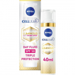NIVEA Cellular Luminous 630 P&auml;evakreem tumedate laikude vastu SPF 50 40ml Niisutav vedelik Kaitseb tumenemise, fotovananemise eest Silendab, muudab naha s&auml;ravaks