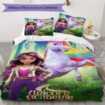 &Uuml;kssarviku Akadeemia Muster Voodipesu Tekikott Tekikate Padjap&uuml;&uuml;r Kodu Kaunistus S&uuml;nnip&auml;evakingitus (1 * tekikott + 2 * padjap&uuml;&uuml;ri ilma s&uuml;damikuta)95 135x200cm blue