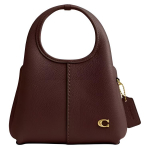 Coach Lana 19 Eesmine Logo Disain Nahast K&auml;ekott V&auml;ikesed Naiste K&auml;ekotid Vaher CCY32-B4MPL Basic Set (Bag+Dust Bag)