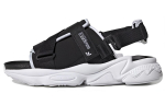 Adidas Originals Ozweego Sandaal Mood Takjapael Vabaaeg Unisex Must Valge Sandaalid 'Must Valge' GZ8410 37