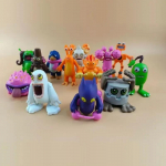 13 tk/komplekt Minu Laulvad Koletised Kujukesed M&auml;nguasi Plastikust M&auml;nguasjad Nukk Figuras Wubbox Tegevuskujukesed Laste S&uuml;nnip&auml;ev J&otilde;ulukingitused 4.5-9cm