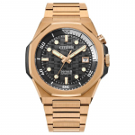 CITIZEN Series8 seeria 200 meetrit veekindel Automaatne Terasrihmaga meeste k&auml;ekell hall sihverplaat NB6069-53H sinine