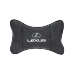 Suede peatugi auto hingav m&auml;luvahust kaelapadi Lexus RX300 IS200 IS250 ES350 Ct200h UX250h NX300h ES300h RX400h NX jaoks must
