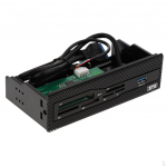 5.25'' USB3.0 Toitega Lauaarvuti Korpuse Eesmine Draiveripaneel Sisemine Kaardilugeja