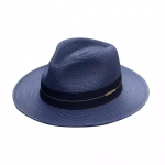 Klassikalised Panama p&auml;ikesek&otilde;rtsk&uuml;barad meestele naistele unisex jazzk&uuml;bar suvine k&otilde;ik-&uuml;hes sobiv UV-kaitsega lai &auml;&auml;r rannak&otilde;rtsfedora Gorro 56-58CM blue