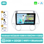 Hyundai I20 2010 - 2014 jaoks Android Autoraadio Multimeedia Video M&auml;ngija Navigatsioon GPS Carplay Puuteekraan Autostereo Intelligentsed S&uuml;steemid 4CORE 2G 32G