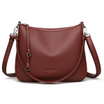 Naiste Vabaaja &Otilde;lakott Retro Tuttidega Crossbody Kott Keskealise Ema Kott Igap&auml;evaseks Kasutamiseks T&ouml;&ouml;lk&auml;imiseks Poodi Minekuks ja N&auml;dalavahetuse V&auml;ljas&otilde;itudeks 28 x 9 x 21 cm punane