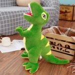 1 tk 45cm-160cm Dinosaurus Pl&uuml;&uuml;s M&auml;nguasi T&auml;idisega Pl&uuml;&uuml;s T-Rex Padi Poiste M&auml;nguasi Suur Suurus Dinosaurus Pehme Nukk S&uuml;nnip&auml;evakink Lastele 45cm roheline