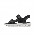 Skechers GO RUN Meeste Hingavad V&otilde;rkkattega Kerged Polsterdatud Libisemiskindlad Rannasandaalid Must 233383-BKW 41