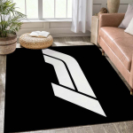 Anime Linnat&auml;nav F1 Vormelrallis&otilde;iduauto Punane Logo Libisemiskindel Ala Vaip Pestav Mootorisport Rallis&otilde;idu F&auml;nn Teismelise Elutuba Magamistuba M&auml;ngutuba Dekoor P&otilde;randavaip 80x120cm( 31x47in) gray