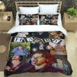 Laulja Harry Styles Tekikate Padjap&uuml;&uuml;r Voodipesukomplekt One Direction T&auml;iskasvanud Poisid T&uuml;drukud Magamistoa Kaunistus &Uuml;he- v&otilde;i Kahekohaline 135x200cm