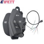 Ford Focus 3 2012-2014 Kuga 2012-2015 P&uuml;sikiirusehoidiku L&uuml;liti Multifunktsionaalne Roolinupp Auto Tarvikute Komplekt Switch gray