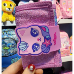Smiggle Suure mahutavusega seljakott lastele, &otilde;pilastele, v&auml;litingimusteks, vabaaja p&auml;evakott Pink shell cat wallet