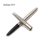 Elite 0,38 mm Finance peene otsaga t&auml;itesulepea Roostevabast terasest koolikirjutustarbed Jin hao 911