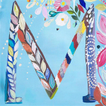 HC 5D t&auml;isring puur 5D isetehtud teemant LOVE tikandid t&auml;isteemantmaal ristpistes 30*30 cm