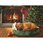 T&auml;isringi puur Teemanttikandid Unine kutsikas 5D DIY Teemantmaal Ristpistes Rhinestone 20X30CM