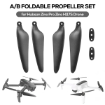 Hubsan Zino Pro A/B propelleri komplekt laba kokkupandavad propelleri tugipostid Hubsan Zino Pro Zino H117S jaoks must