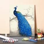 DIY Maalimine numbrite j&auml;rgi Digitaalne &otilde;limaal Numbrid Maalimine Hobid Kodukaunistus Kunst K&auml;sit&ouml;&ouml; 40x50cm no frame