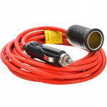 Kvaliteetne raskeveokite 12 V 24 V kergem pikenduskaabli pistik 15 A kaitsmega 3,6 M kaitse