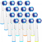 16 tk Oral B hambaharjapeade asenduspead sobivad Oral-b Brauni elektriliste hambaharjapeade jaoks 16Pcs Brush Heads